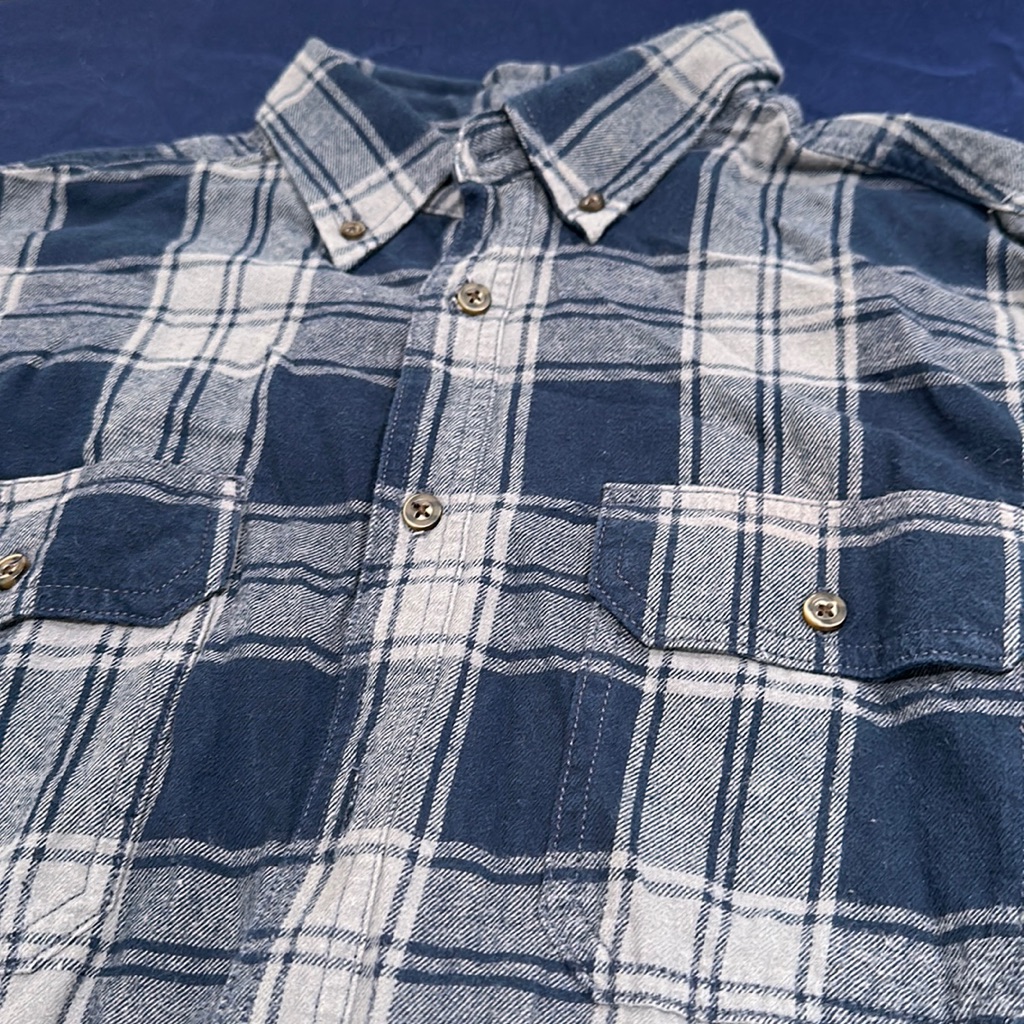 Blue/Grey Flannel